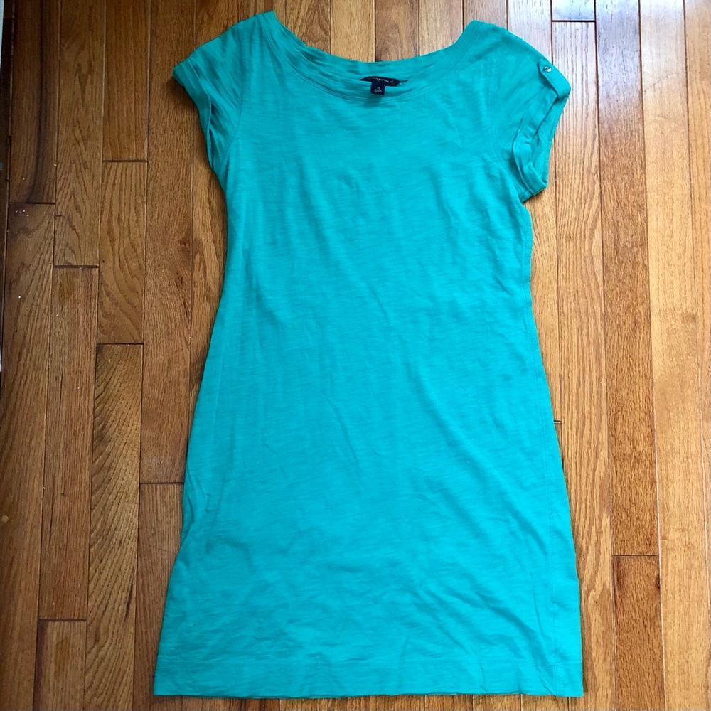 Banana Republic Factory Teal Shirt Dress